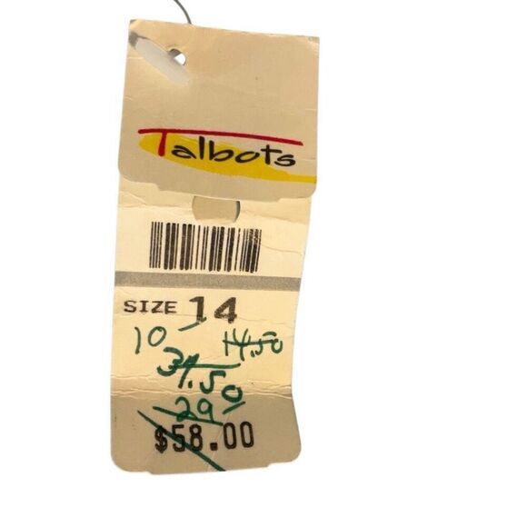 Deadstock Vintage ‘91 Izod Denim Tie Waist Maxi Skirt from Talbot’s! Size 14 jam - Picture 4 of 16